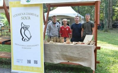 Učenička zadruga Sova na Danima slavonske šume