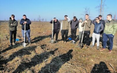 Akcija „Dani zajedničke sadnje” – terenska nastava učenika šumarskog smjera: U proljeće prvo, posadi drvo! 