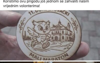 Izrada medalja za Đurđenovački mali maraton
